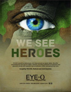 optical advertisement - veteran heroes examples